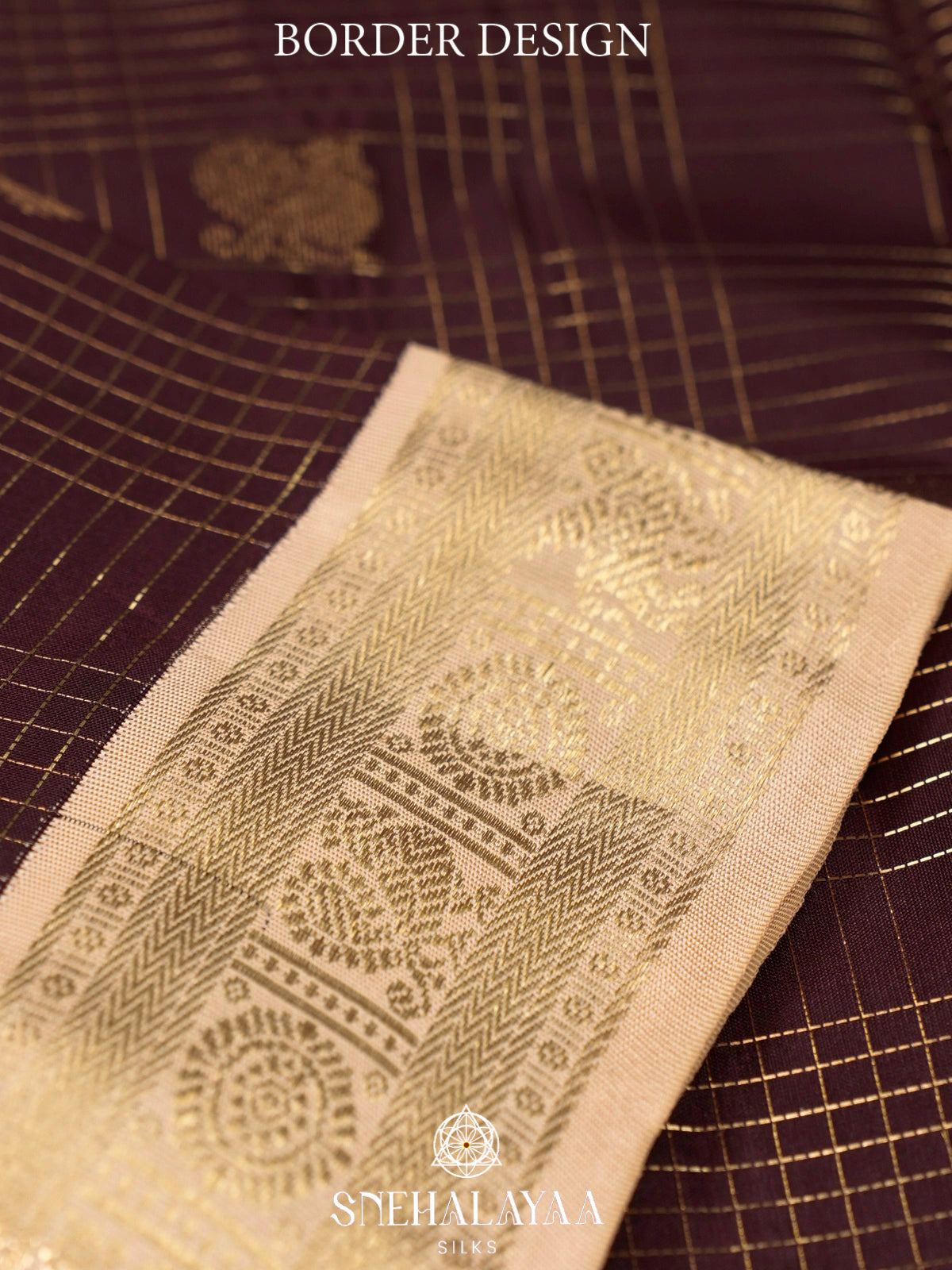 Coffee Brown  Kanjivaram Silk Saree