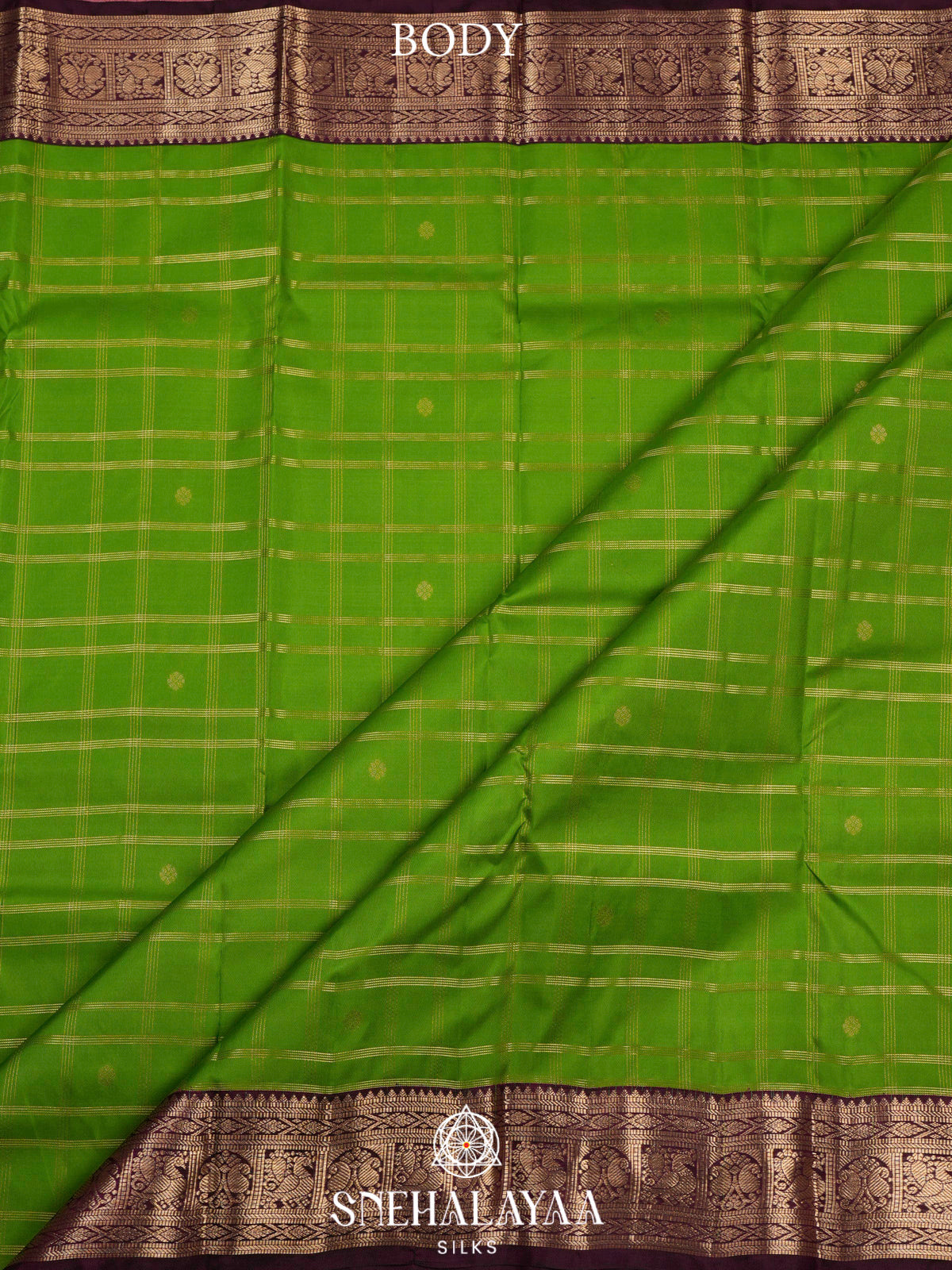 Emerald Green  Kanjivaram Silk Saree