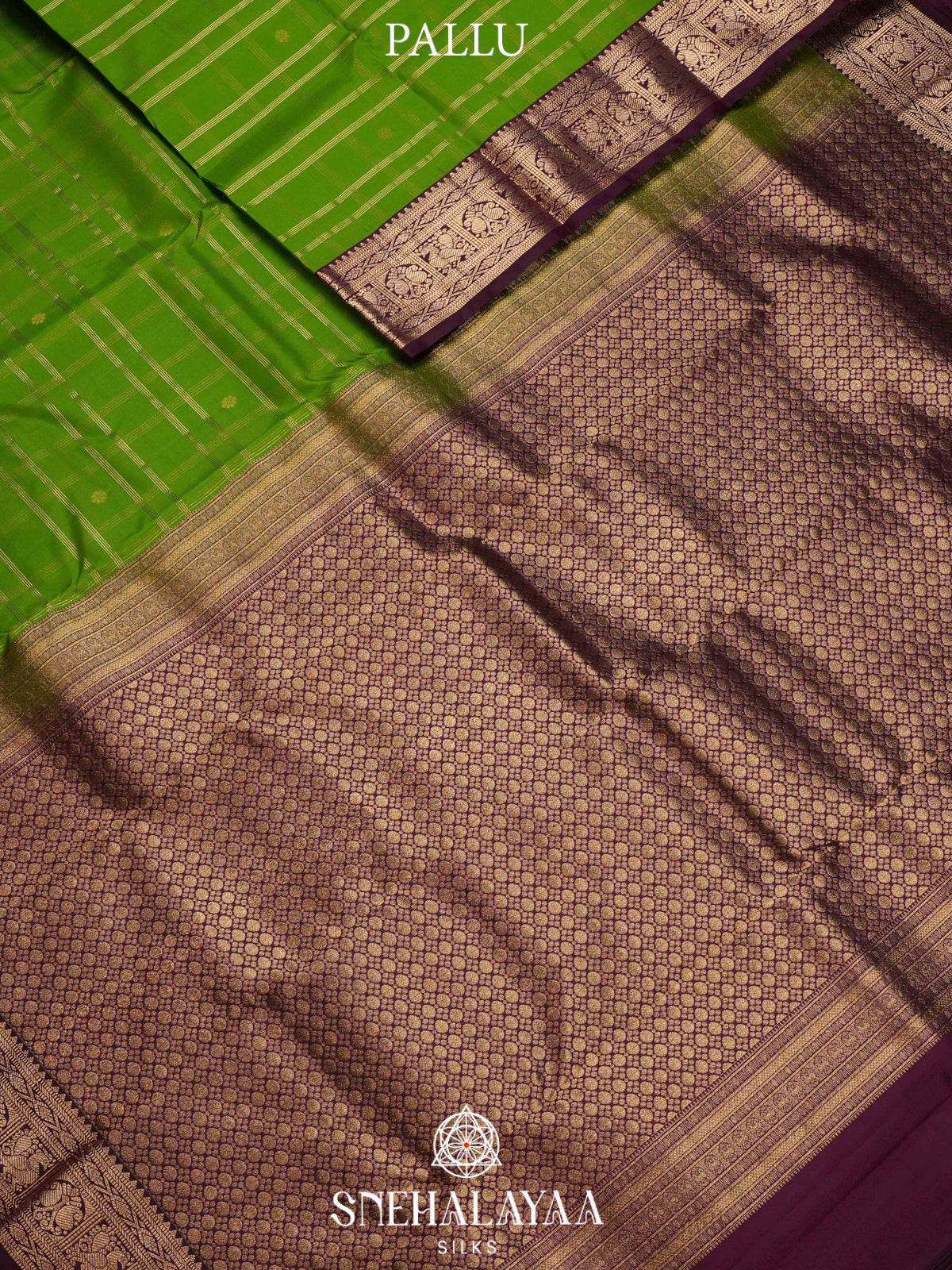 Emerald Green  Kanjivaram Silk Saree