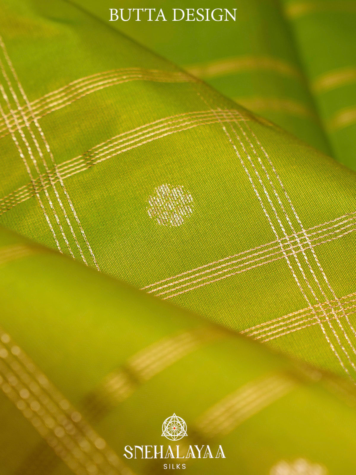 Lime Green  Kanjivaram Silk Saree