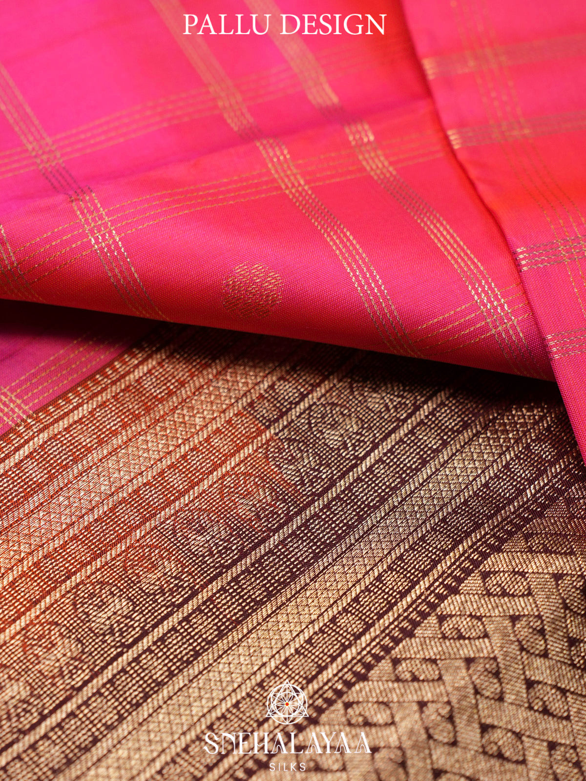Pink  Kanjivaram Silk Saree