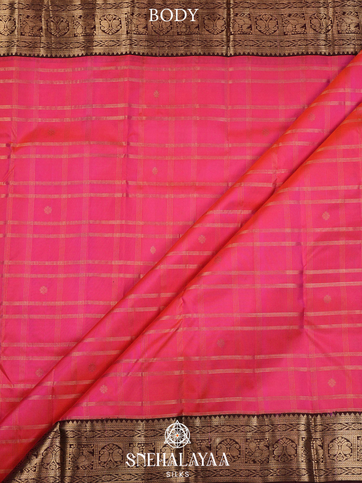 Pink  Kanjivaram Silk Saree