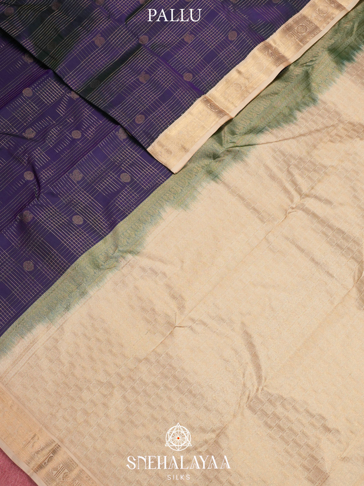 Purple  Kanjivaram Silk Saree