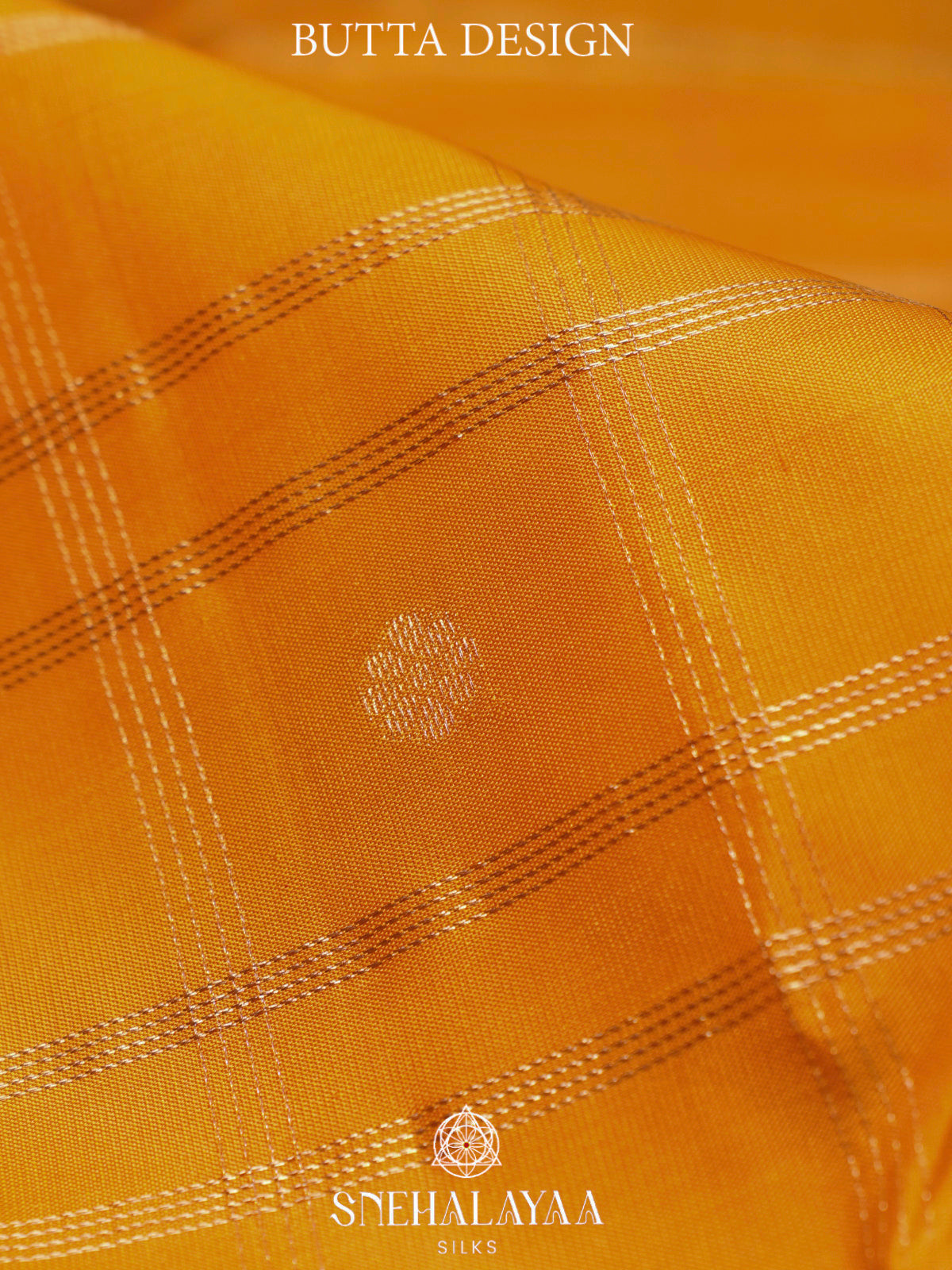 Mango Yellow Kanjivaram Silk Saree