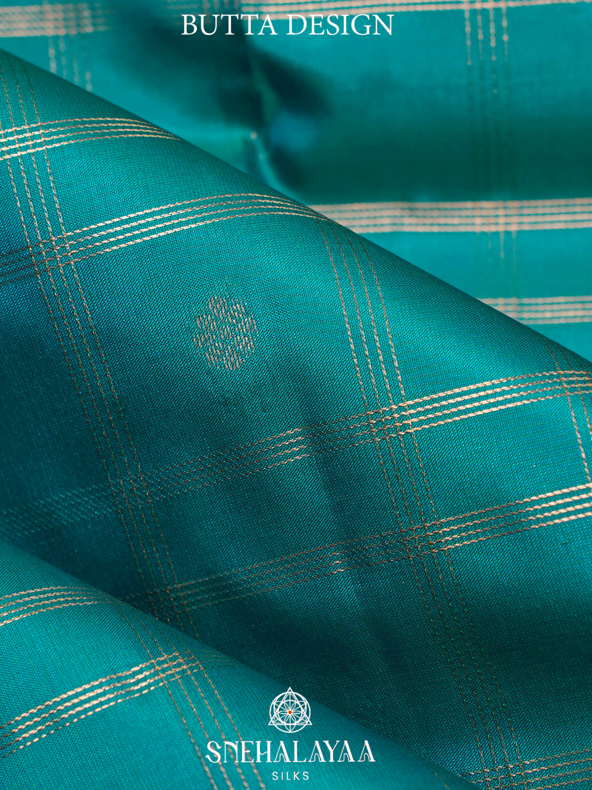 Peacock Blue  Kanjivaram Silk Saree