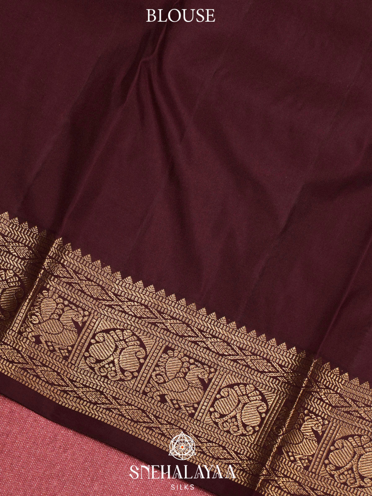 Peacock Blue  Kanjivaram Silk Saree