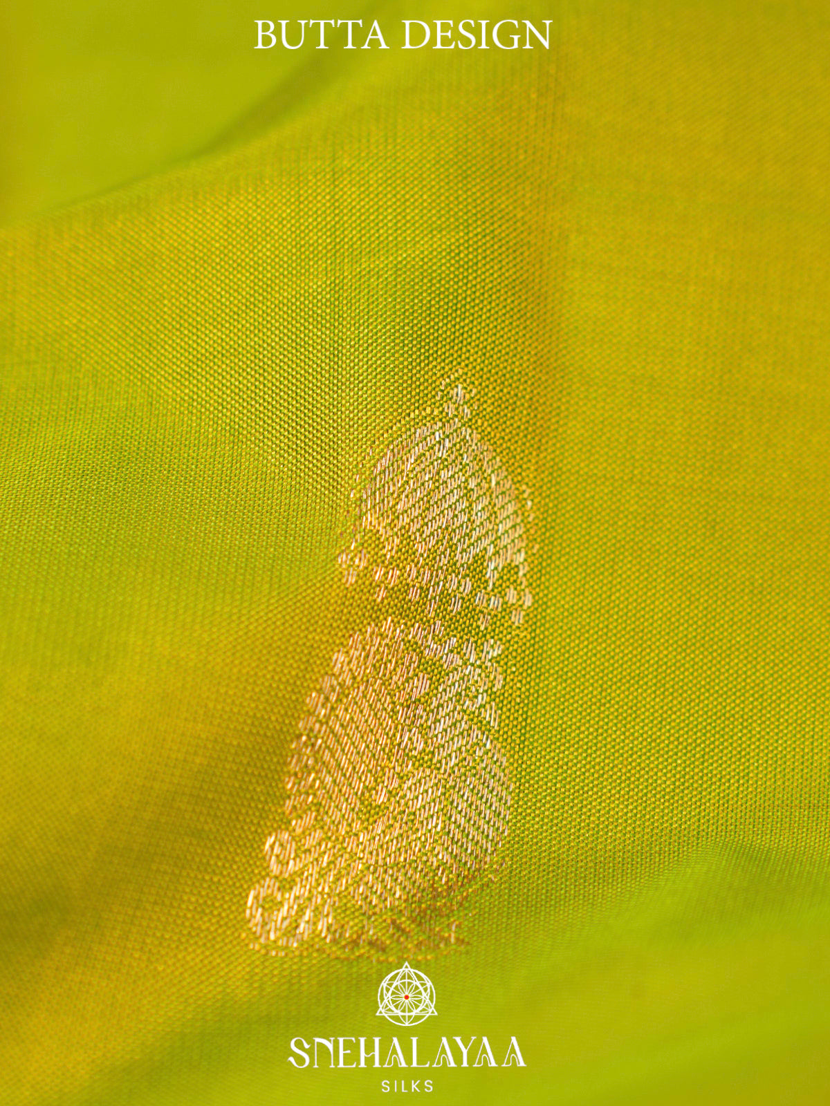 Lime Green  Kanjivaram Silk Saree