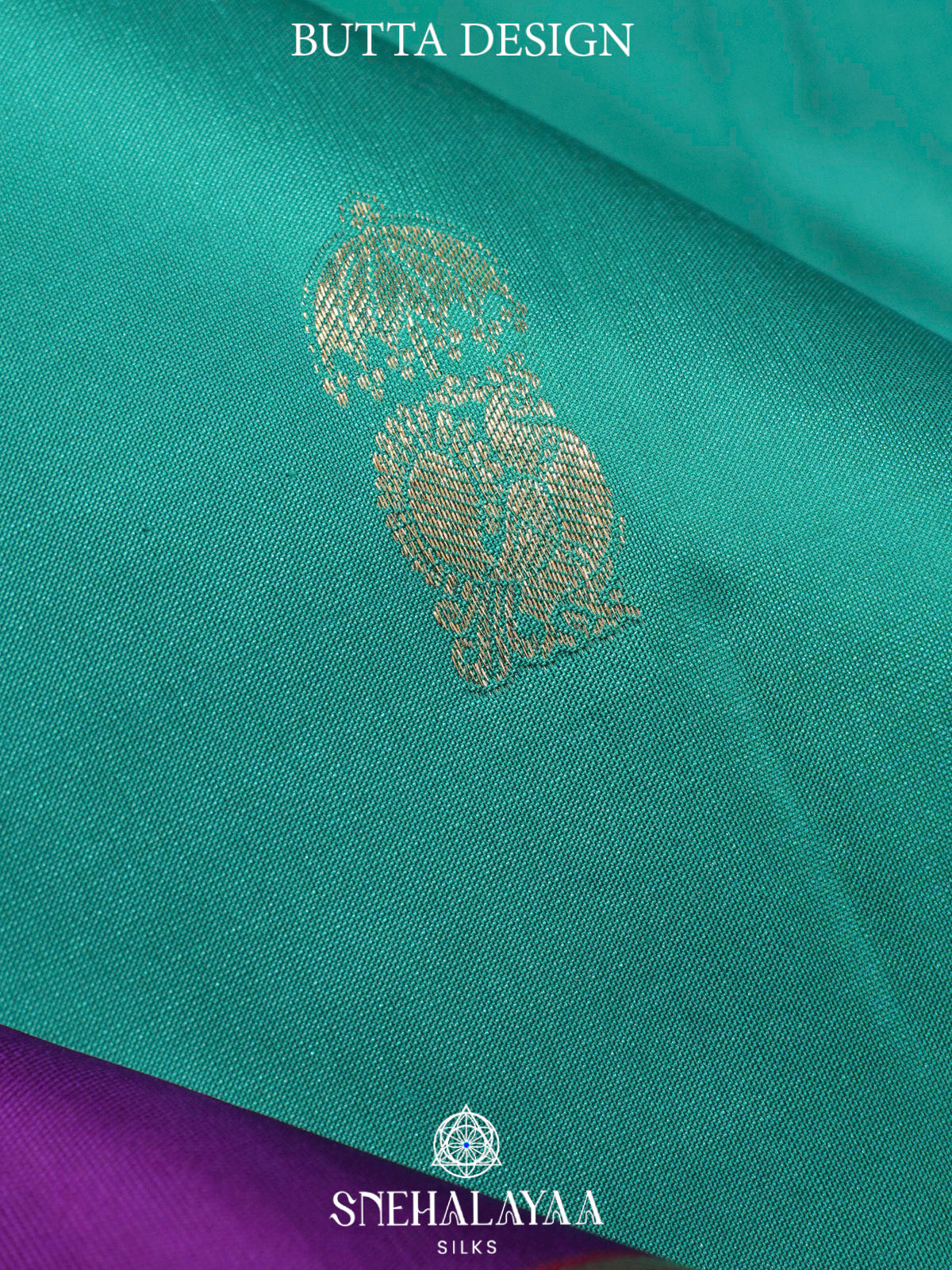 Teal Green  Kanjivaram Silk Saree