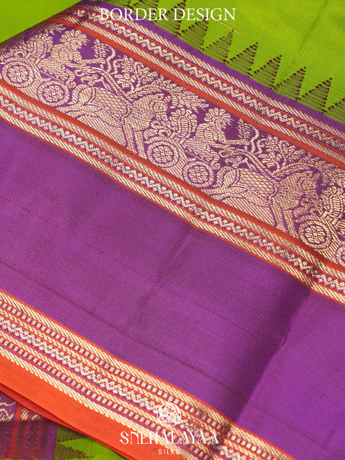 Green  Kanjivaram Silk Saree