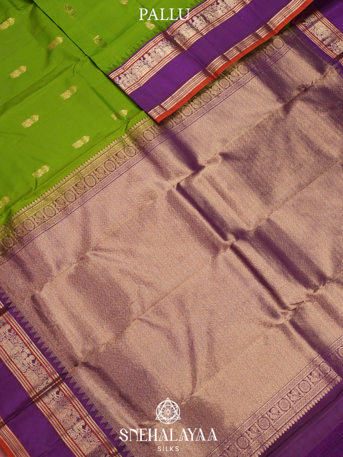 Green  Kanjivaram Silk Saree