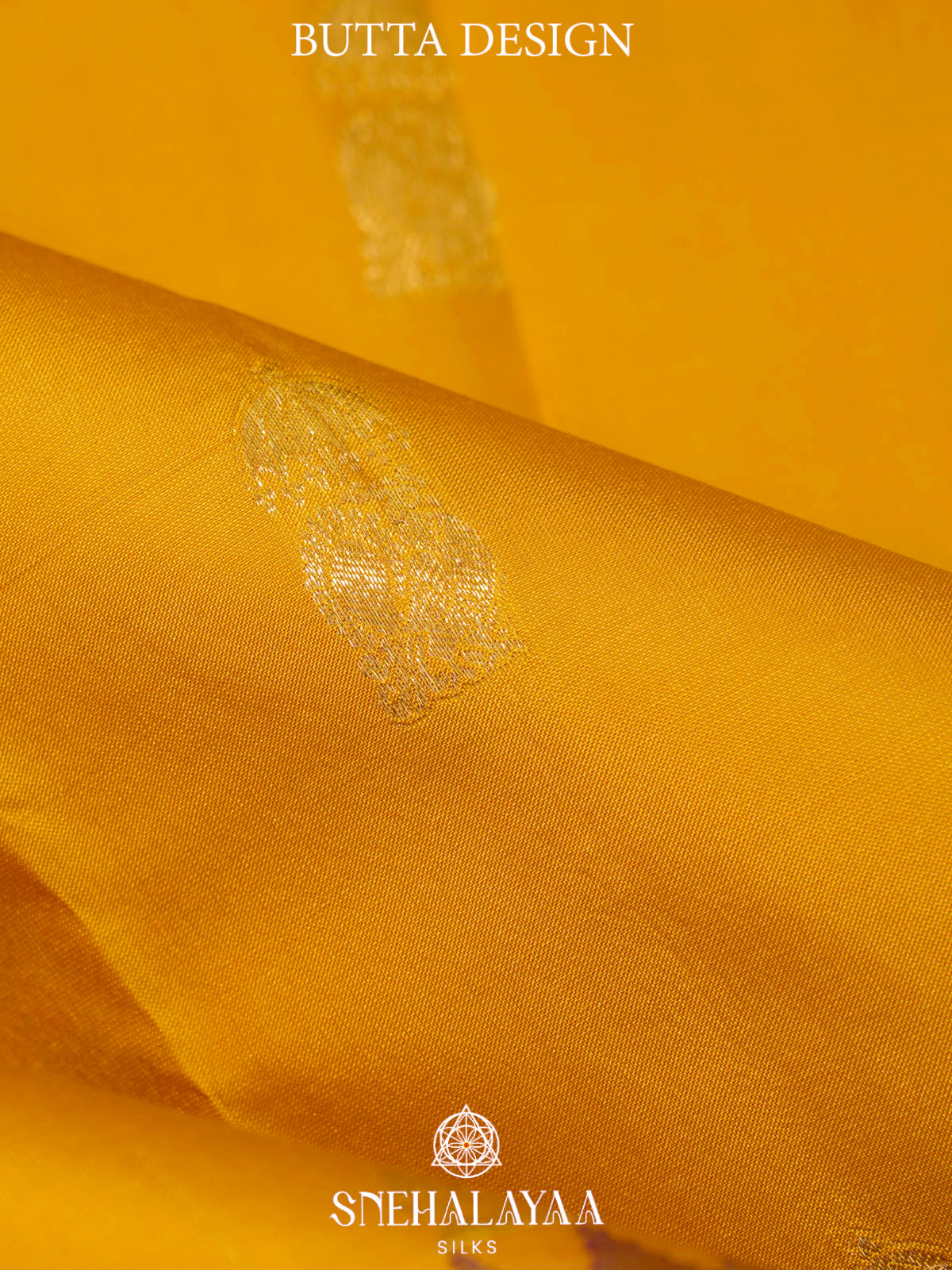 Mango Yellow  Kanjivaram Silk Saree
