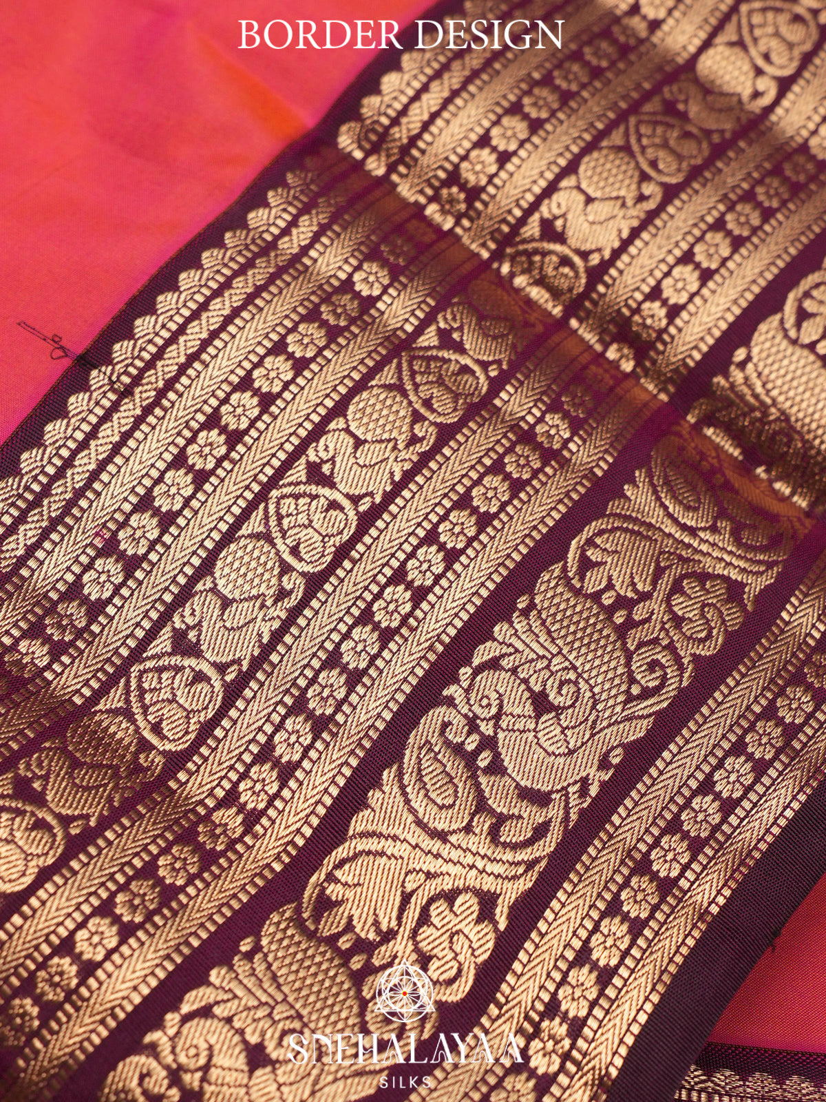 Ruby Red  Kanjivaram Silk Saree