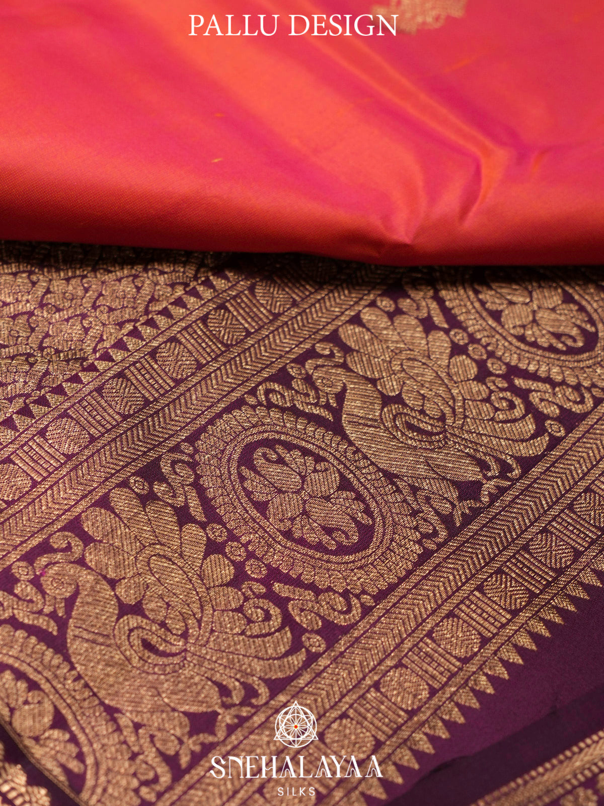 Ruby Red  Kanjivaram Silk Saree