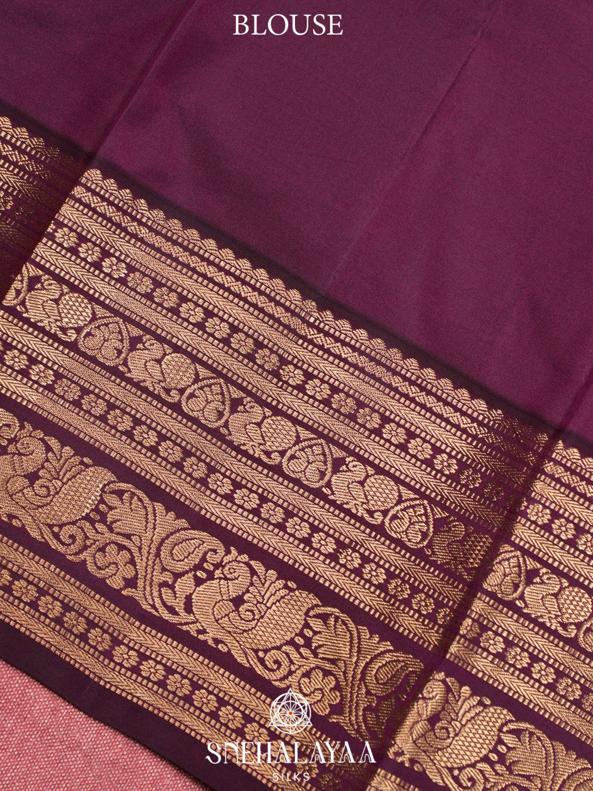 Ruby Red  Kanjivaram Silk Saree