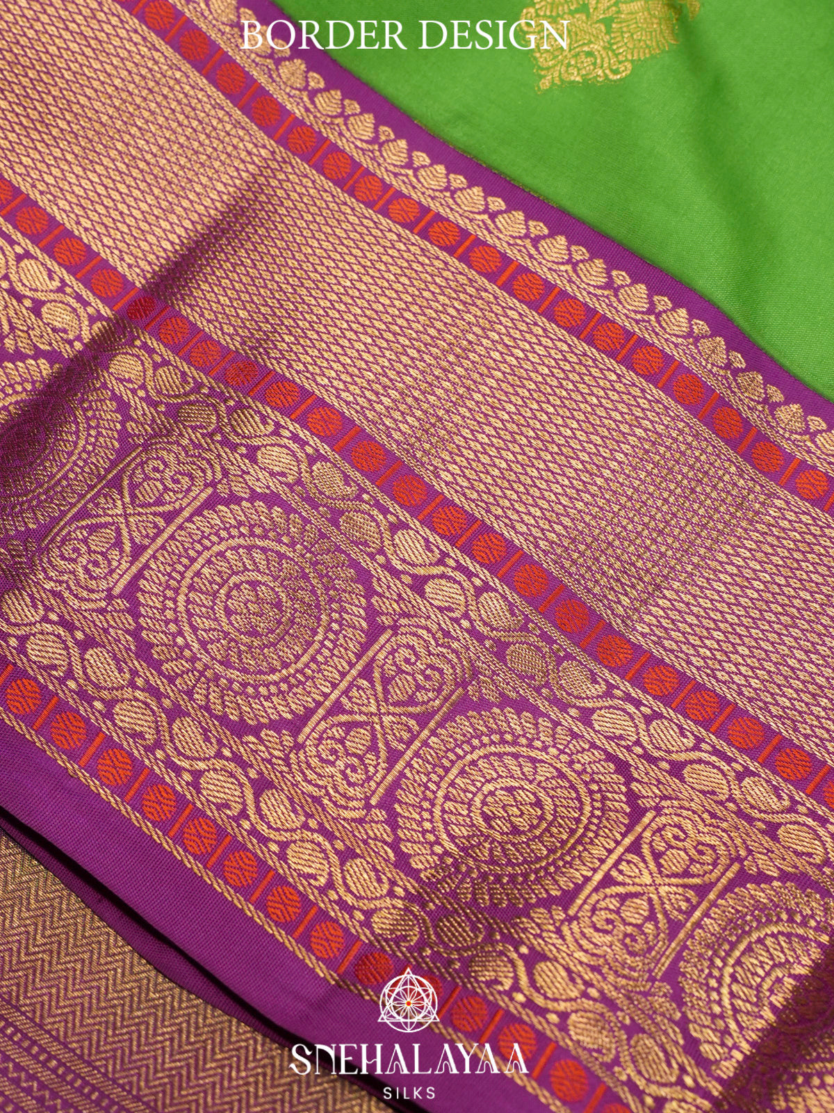 Green  Kanjivaram Silk Saree