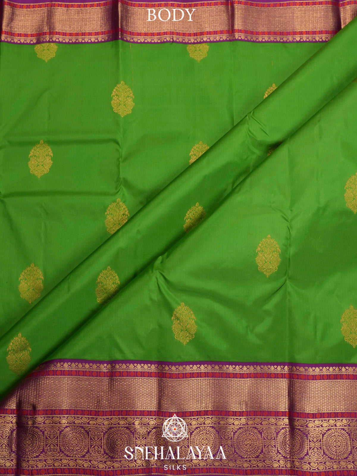 Green  Kanjivaram Silk Saree