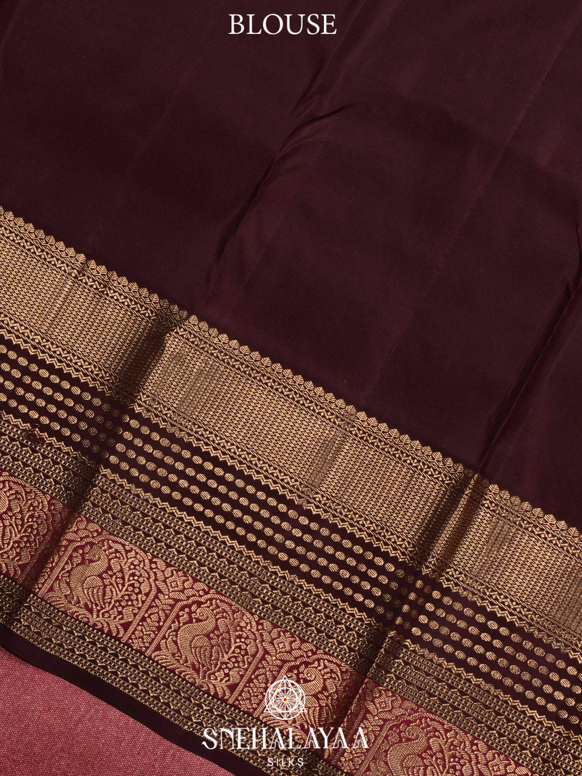Peacock Blue  Kanjivaram Silk Saree