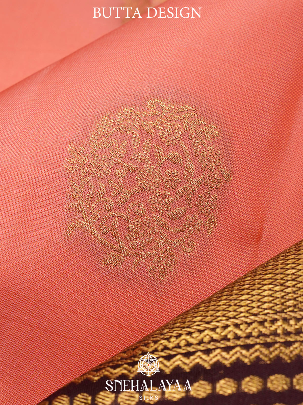 Peach  Kanjivaram Silk Saree