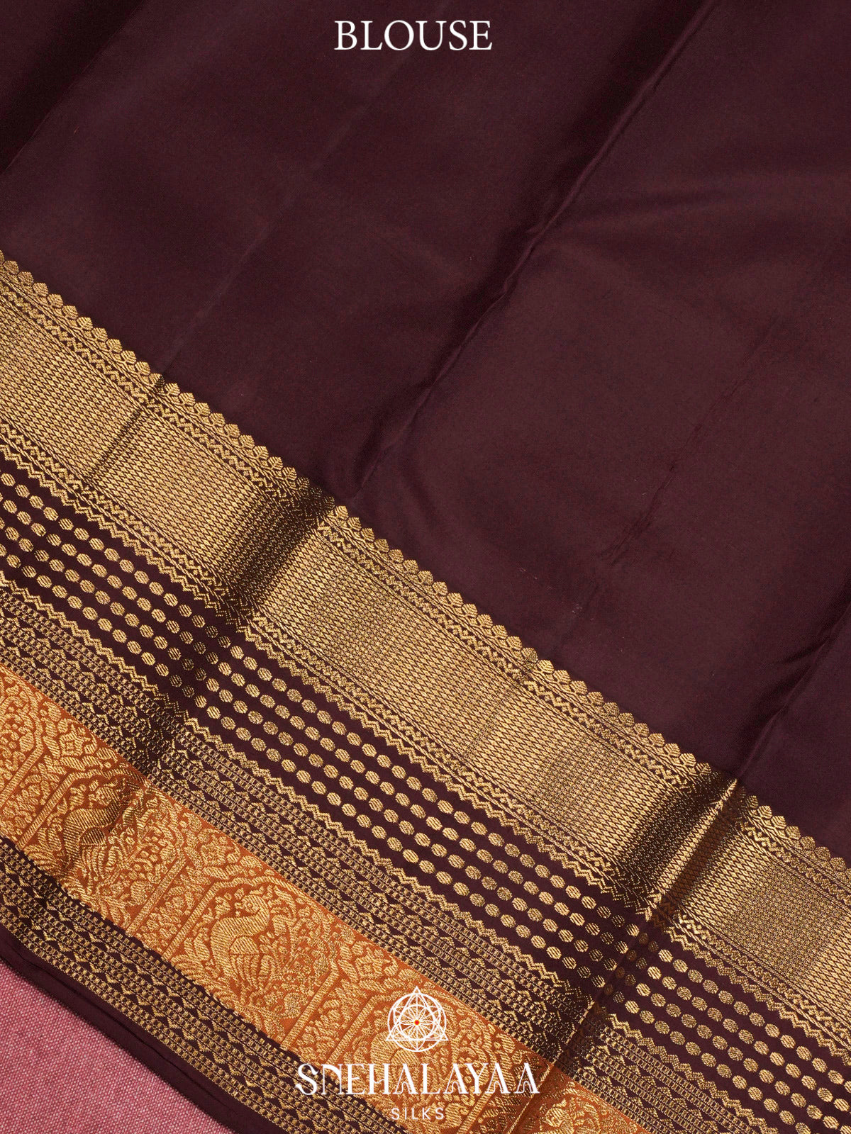 Peach  Kanjivaram Silk Saree