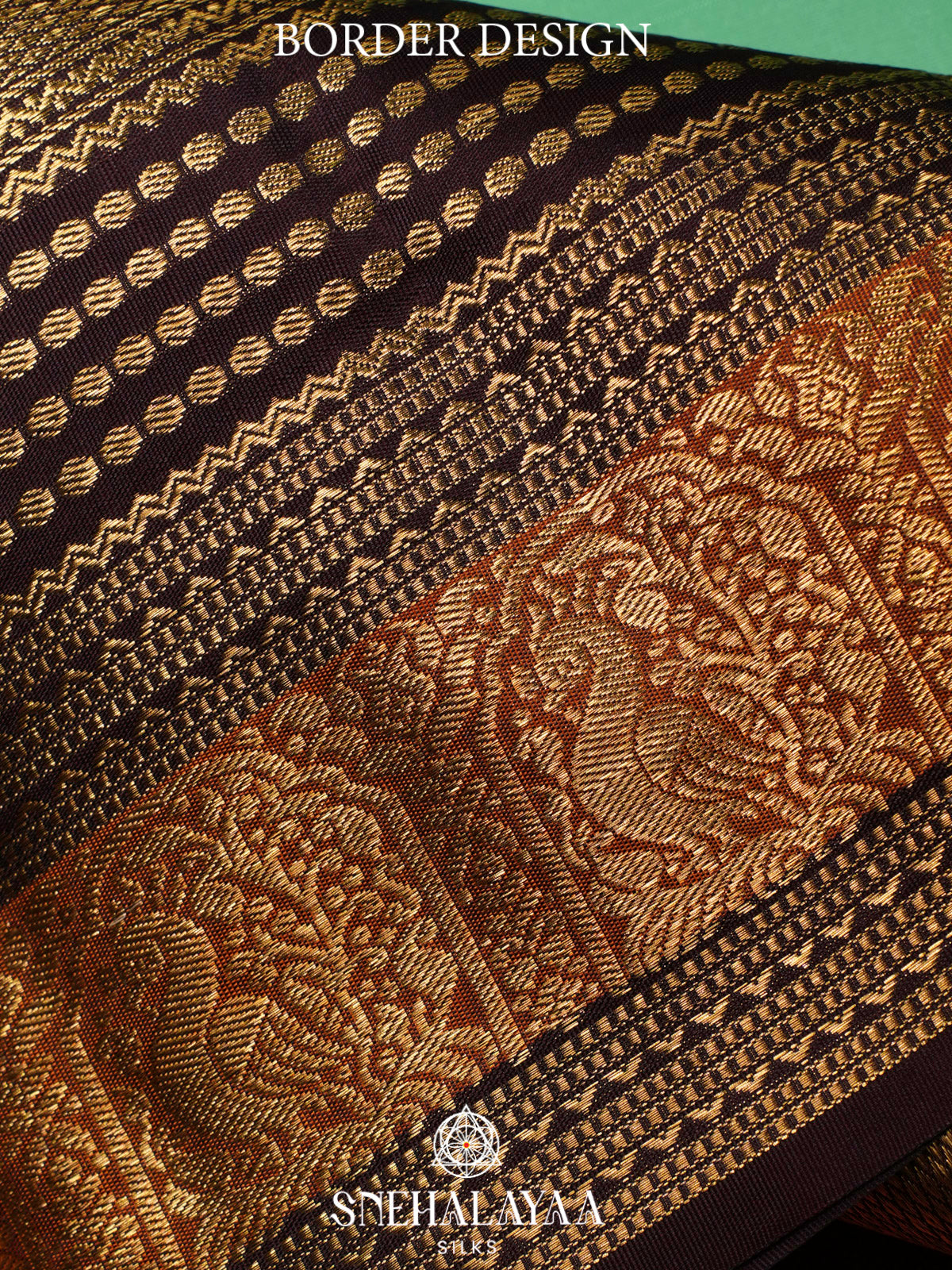 Mint Green  Kanjivaram Silk Saree