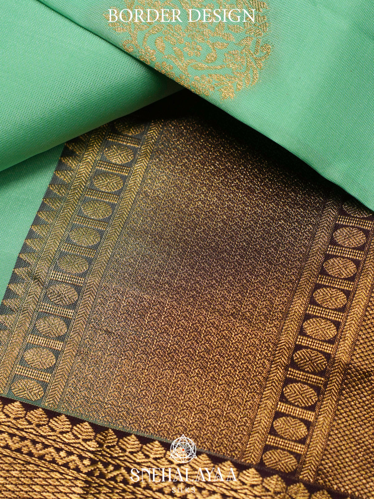 Mint Green  Kanjivaram Silk Saree