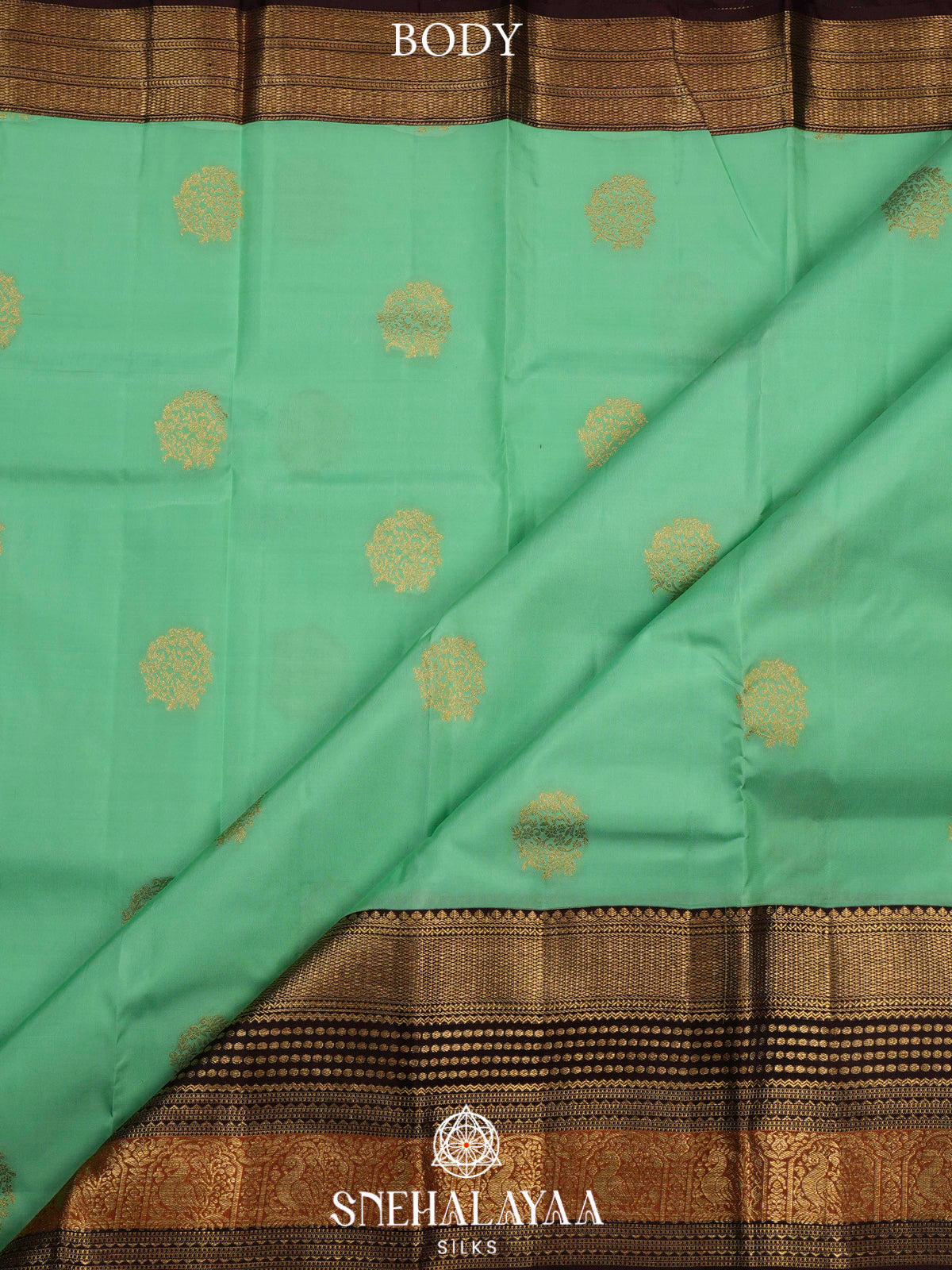 Mint Green  Kanjivaram Silk Saree