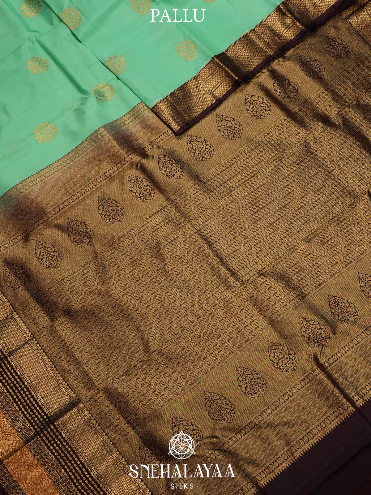 Mint Green  Kanjivaram Silk Saree