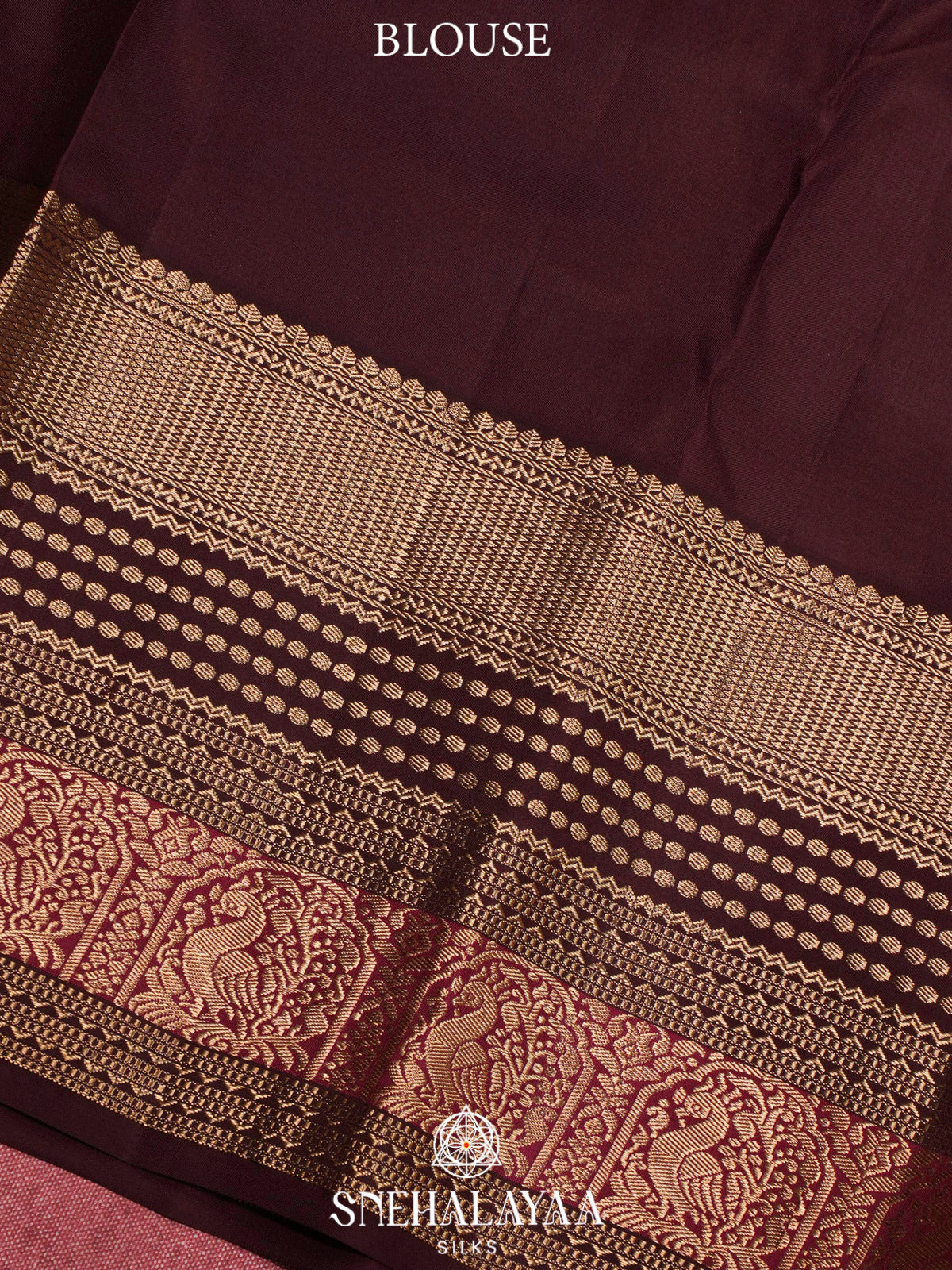 Magenta Pink  Kanjivaram Silk Saree