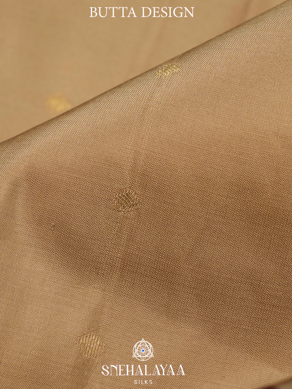 Beige  Kanjivaram Silk Saree