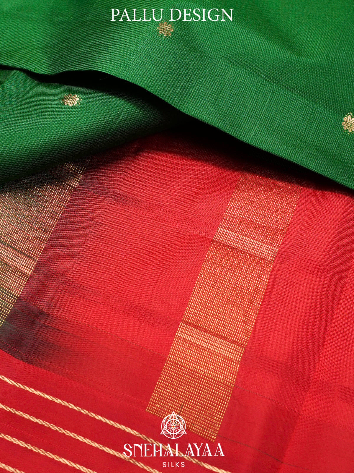 Bottle Green  Kanjivaram Silk Saree