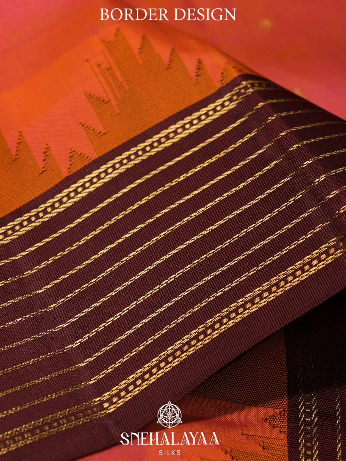 Ruby Red  Kanjivaram Silk Saree