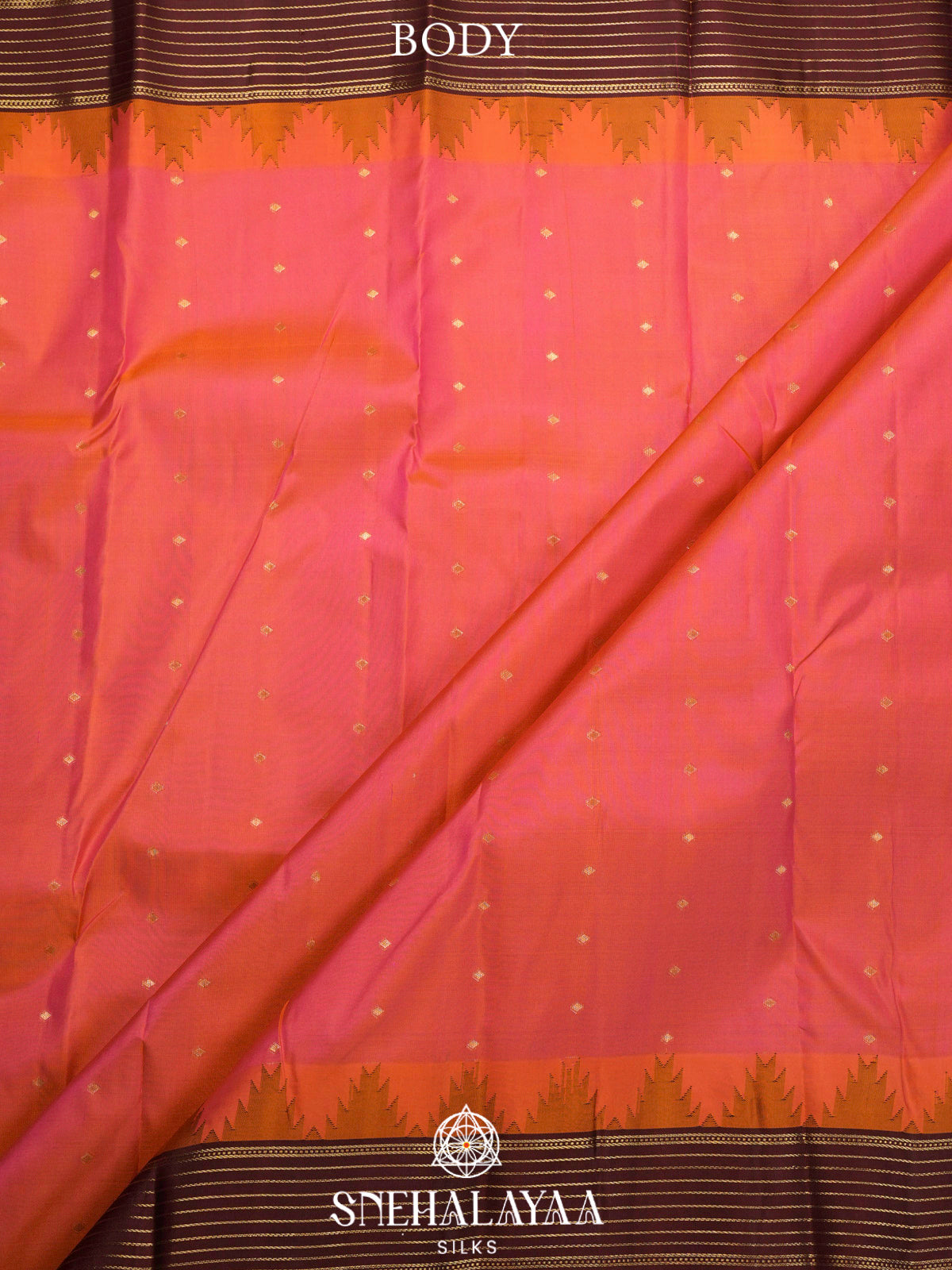 Ruby Red  Kanjivaram Silk Saree