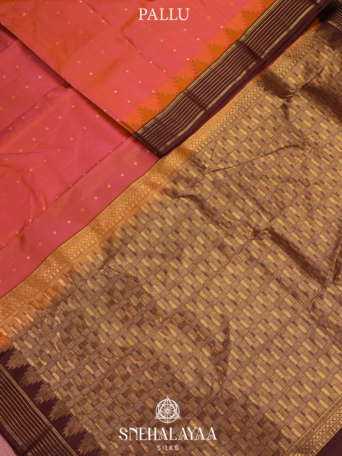Ruby Red  Kanjivaram Silk Saree