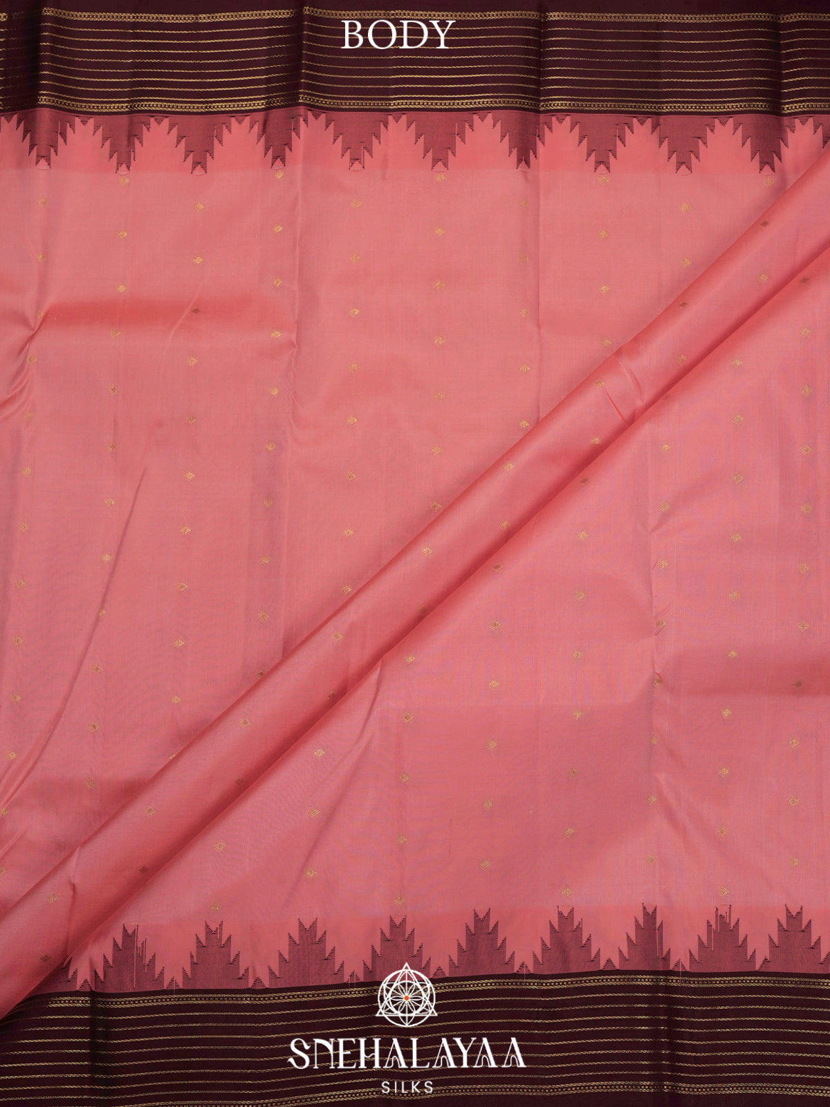 Pink  Kanjivaram Silk Saree