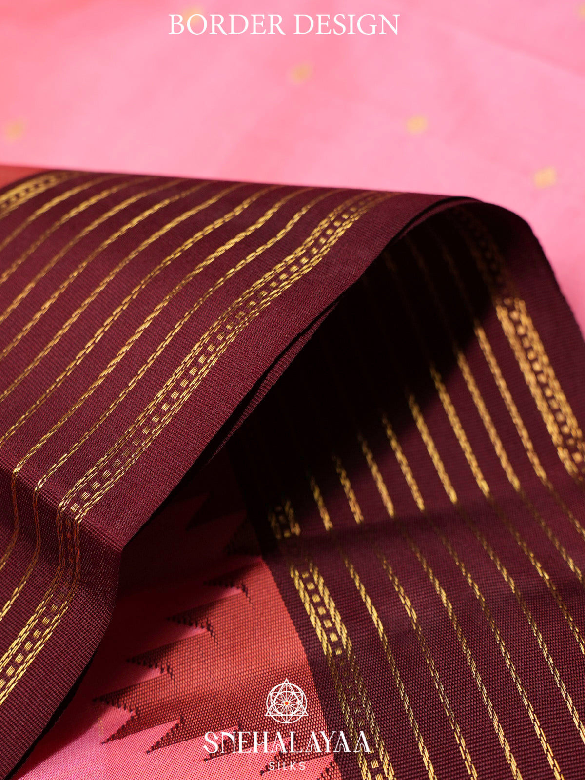 Pink  Kanjivaram Silk Saree