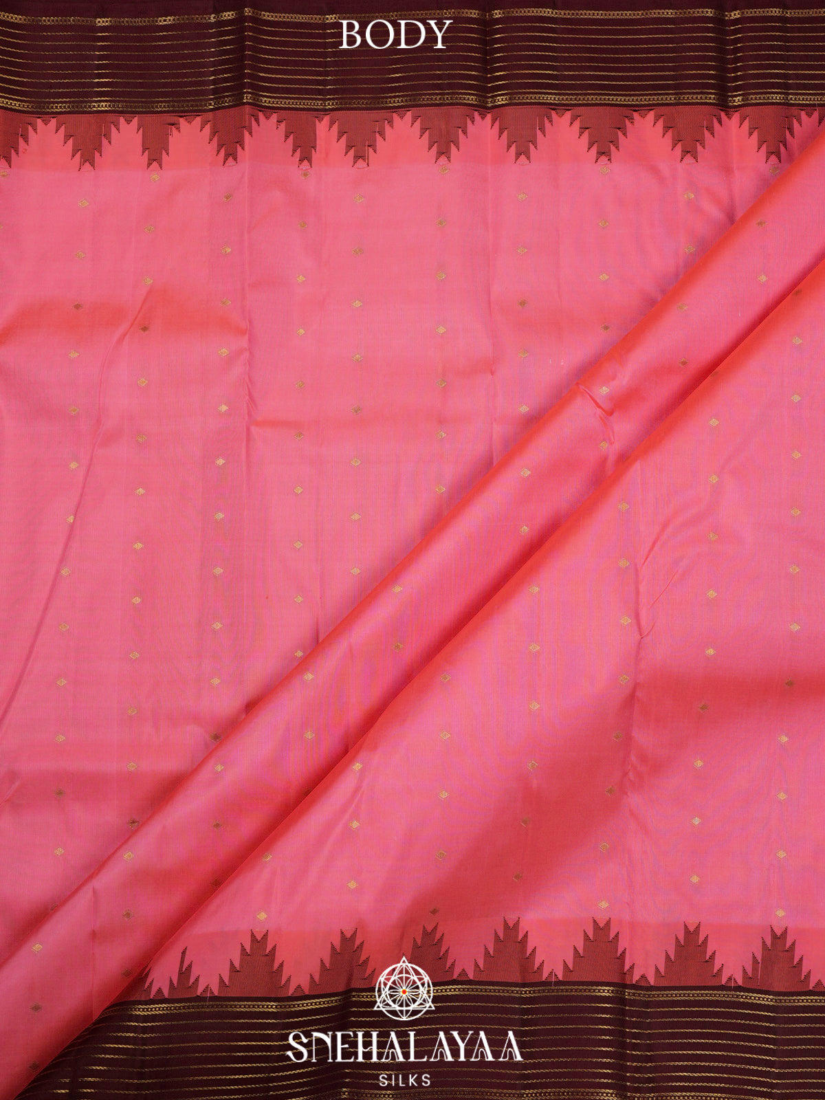 Pink  Kanjivaram Silk Saree