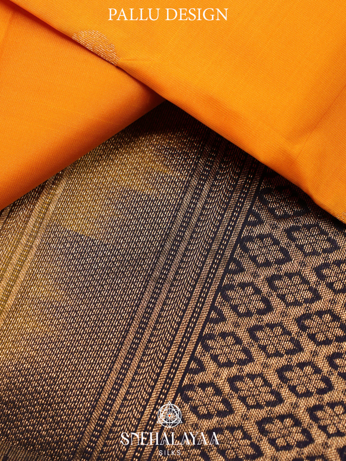 Mango Yellow  Kanjivaram Silk Saree