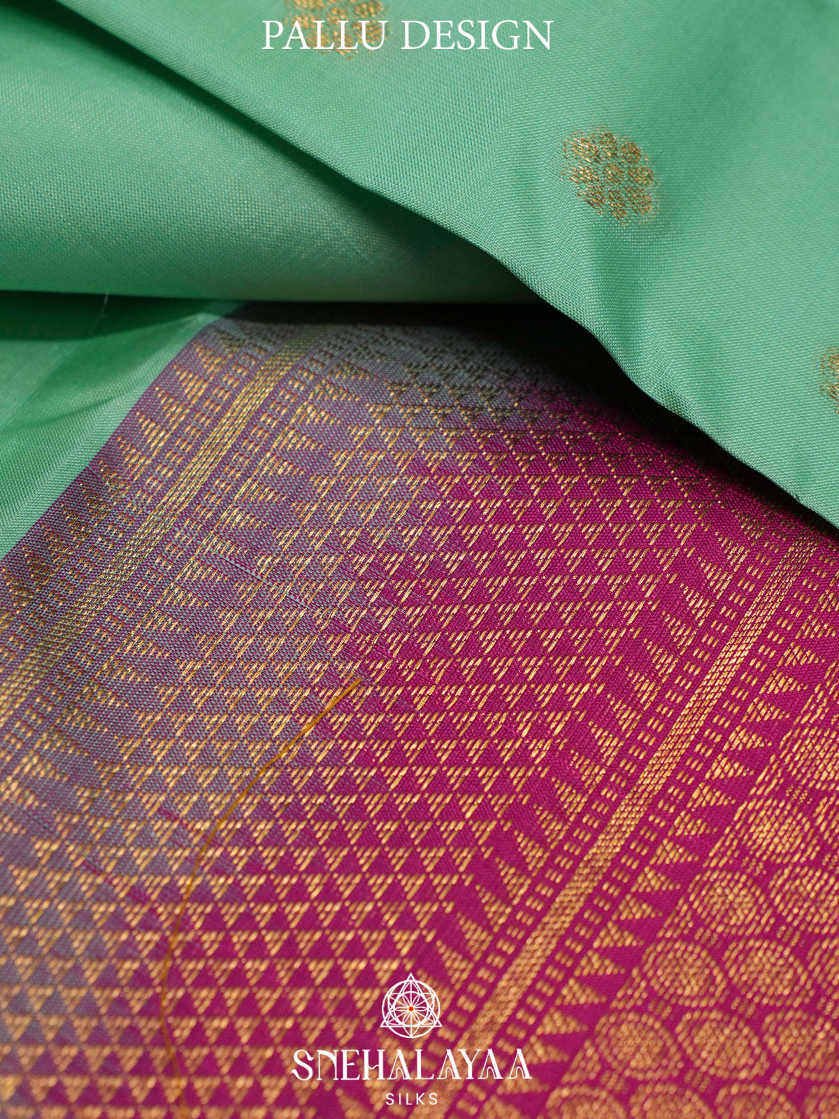 Mint Green  Kanjivaram Silk Saree