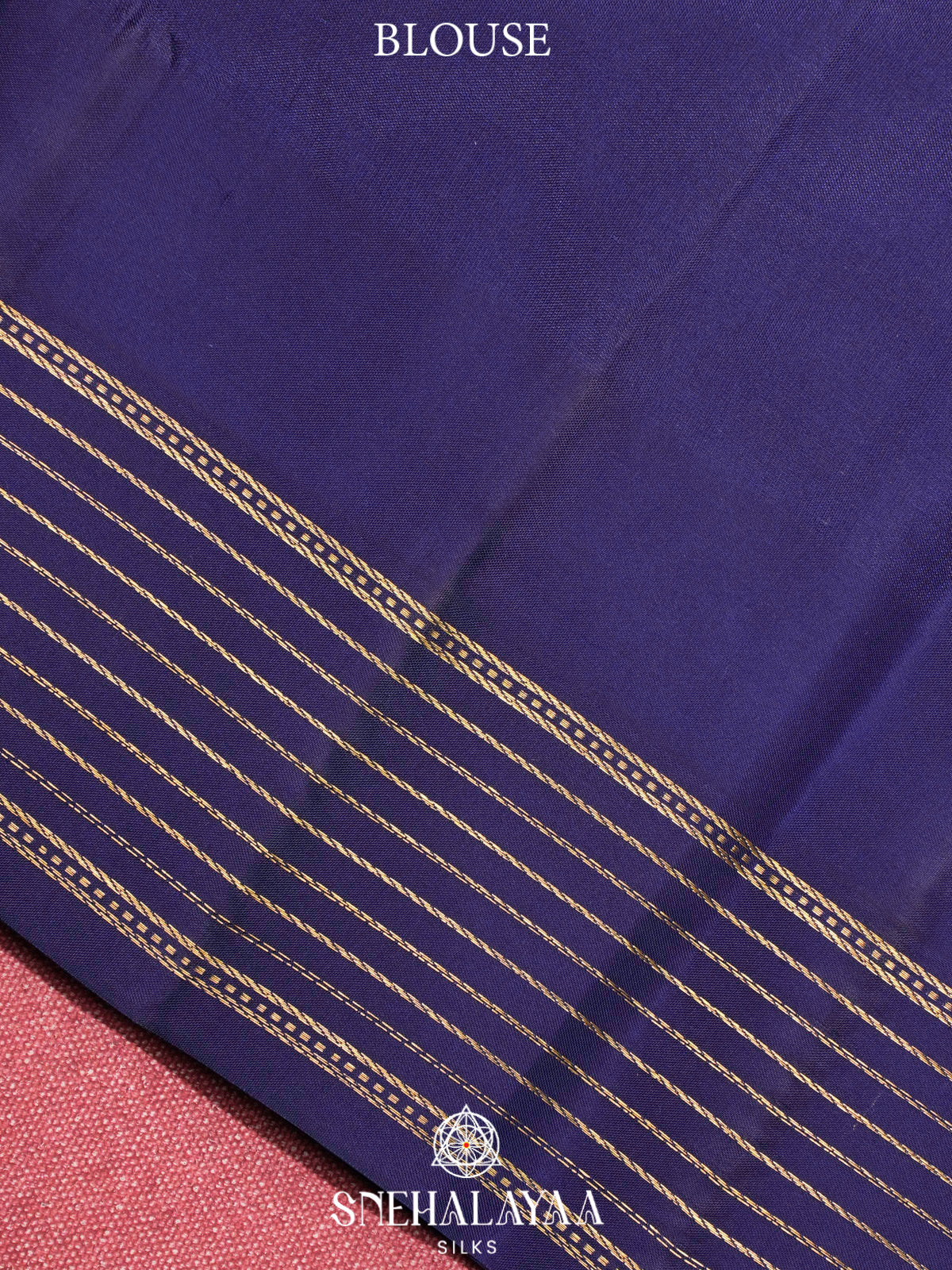 Rust Orange  Kanjivaram Silk Saree