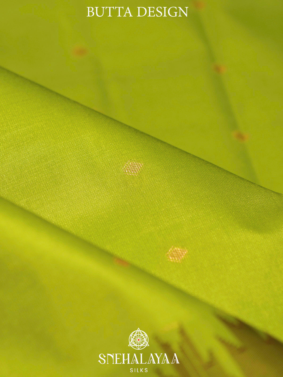 Lime Green  Kanjivaram Silk Saree