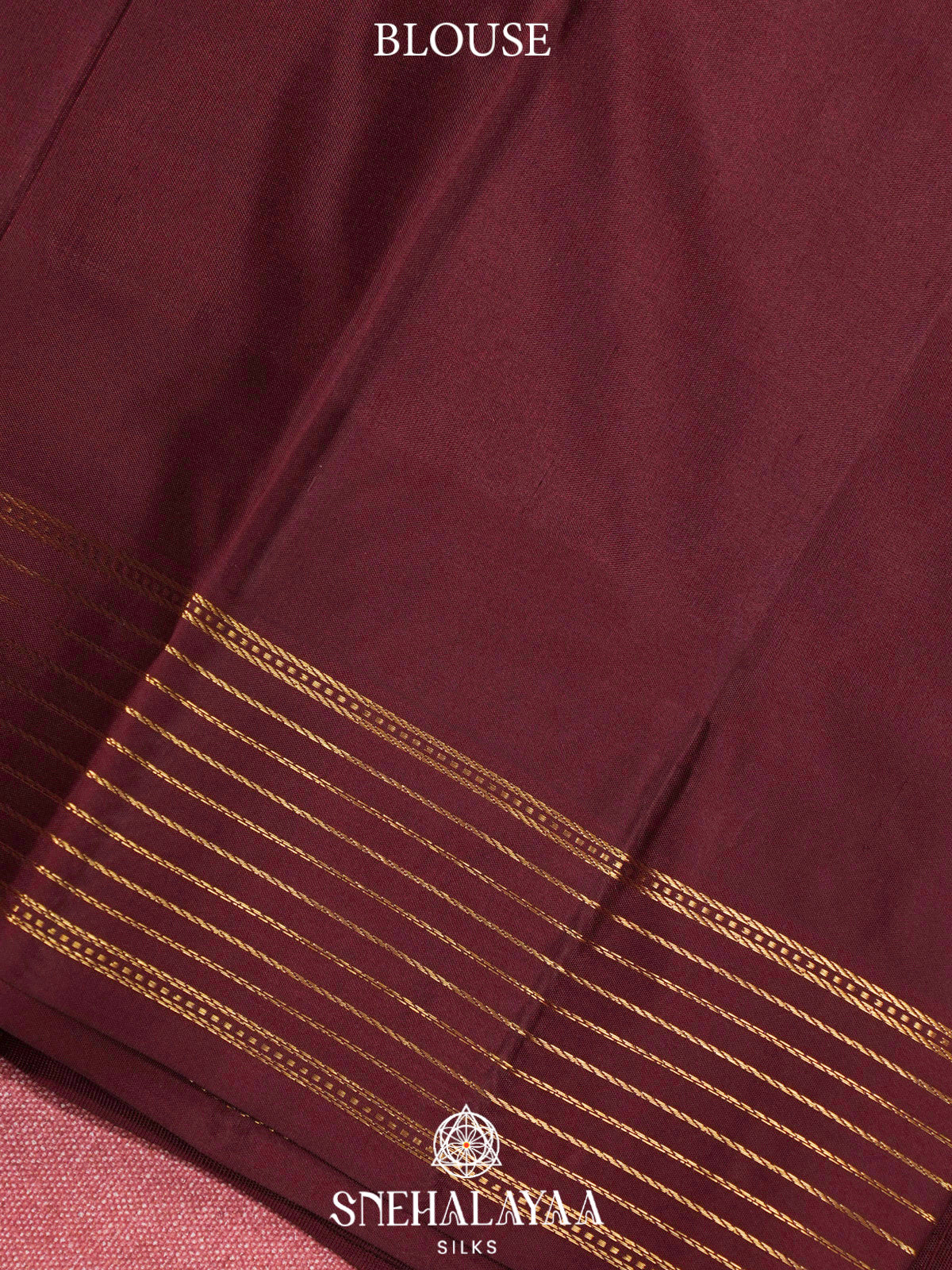 Pink  Kanjivaram Silk Saree