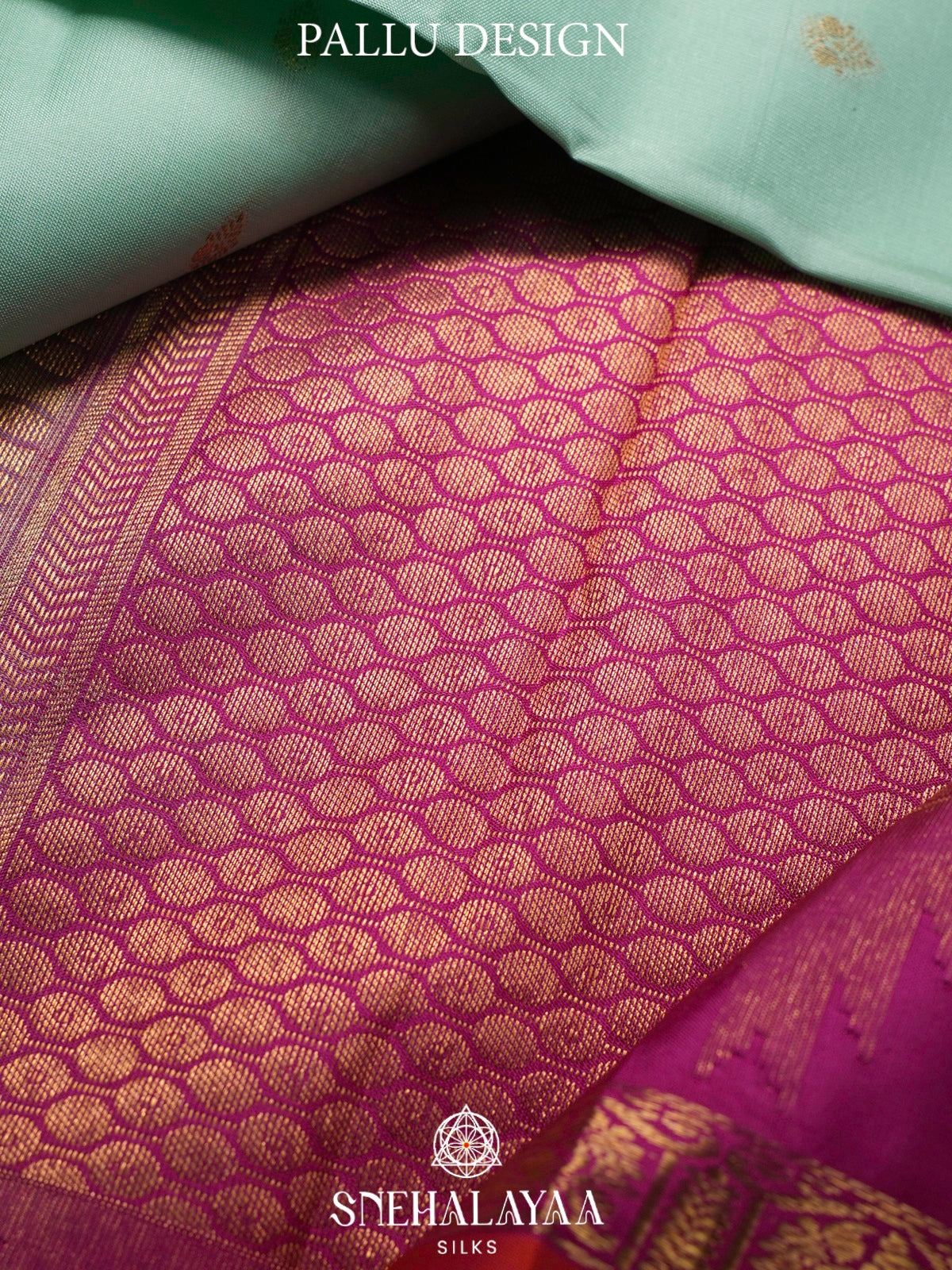 Sea Green  Kanjivaram Silk Saree
