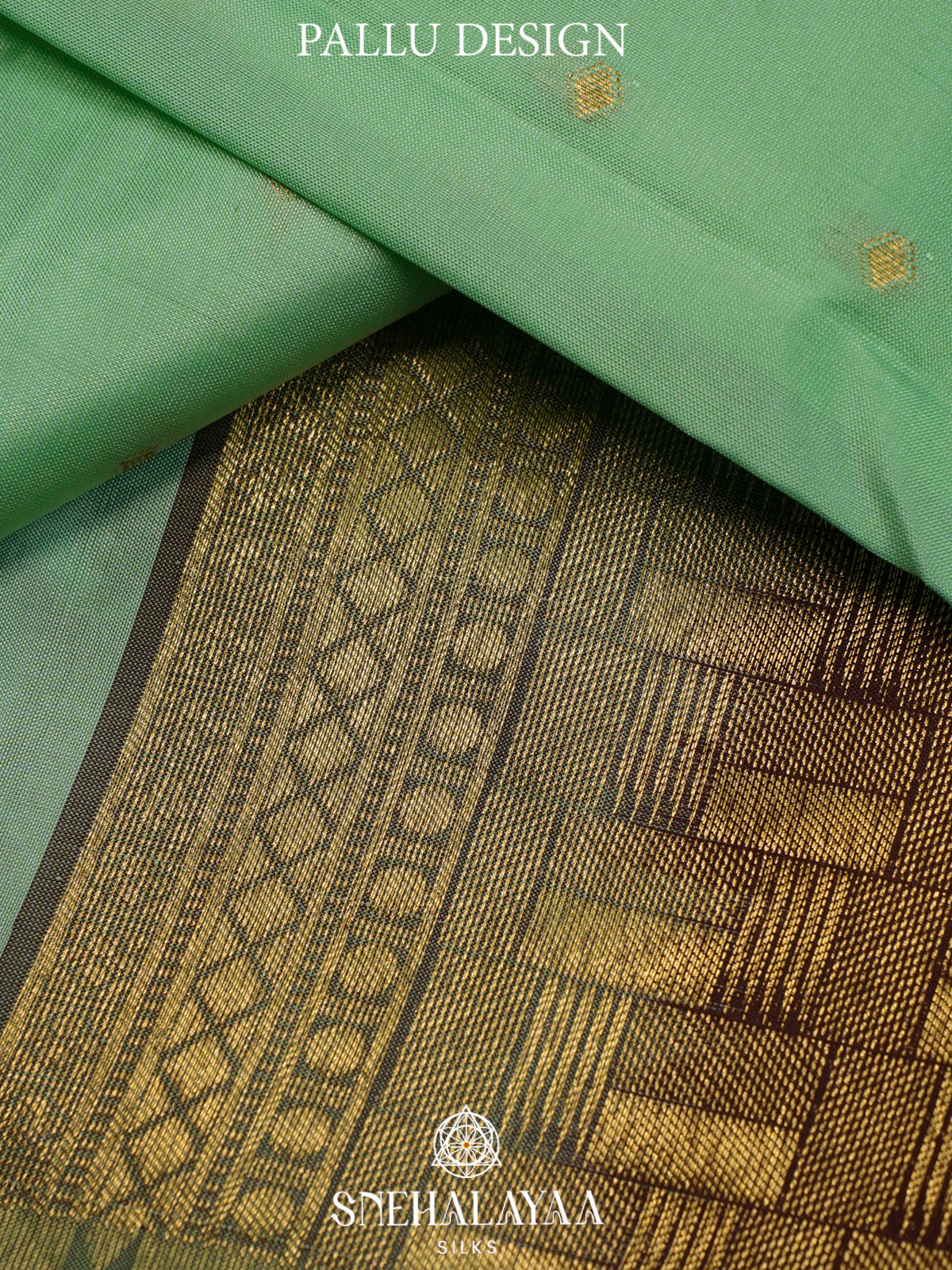 Mint Green  Kanjivaram Silk Saree