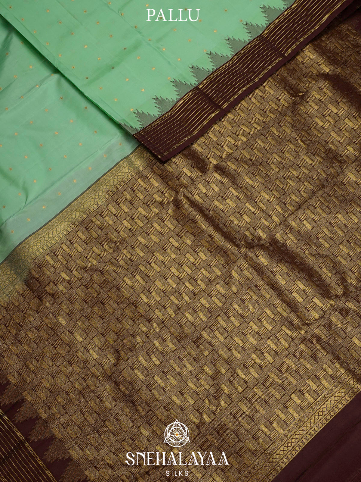 Mint Green  Kanjivaram Silk Saree