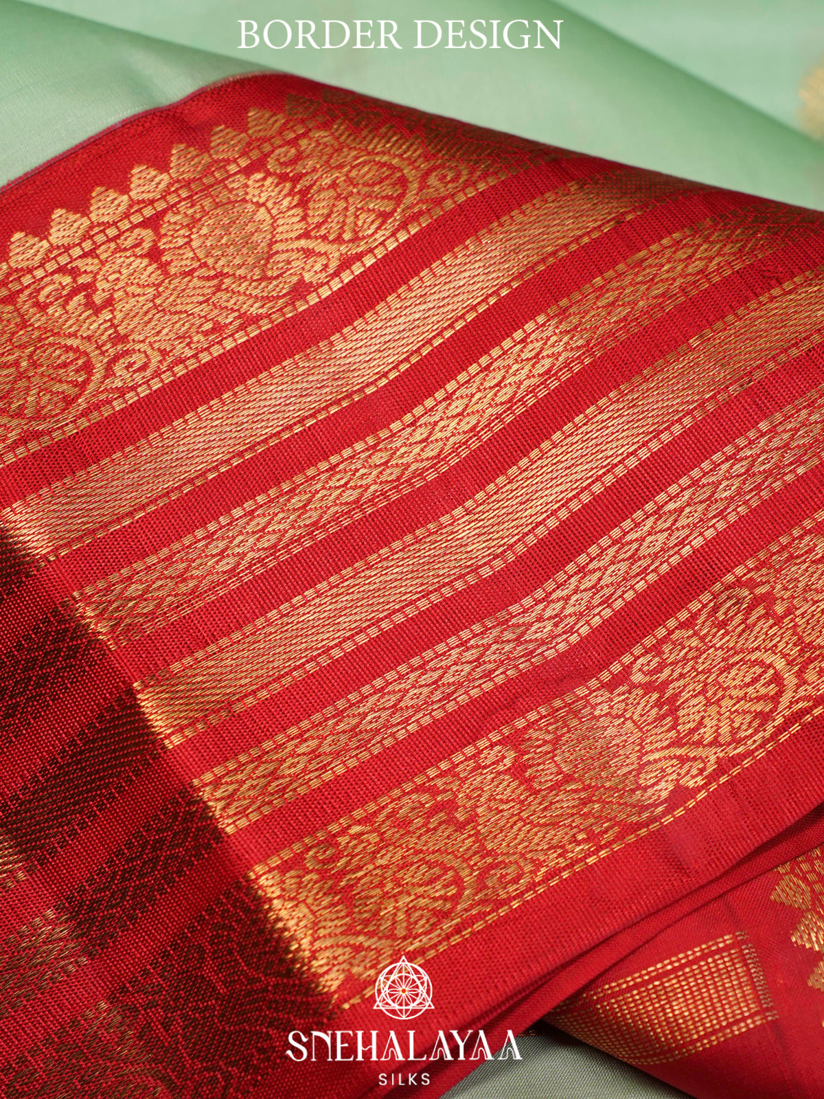 Pista Green Kanjivaram Silk Saree
