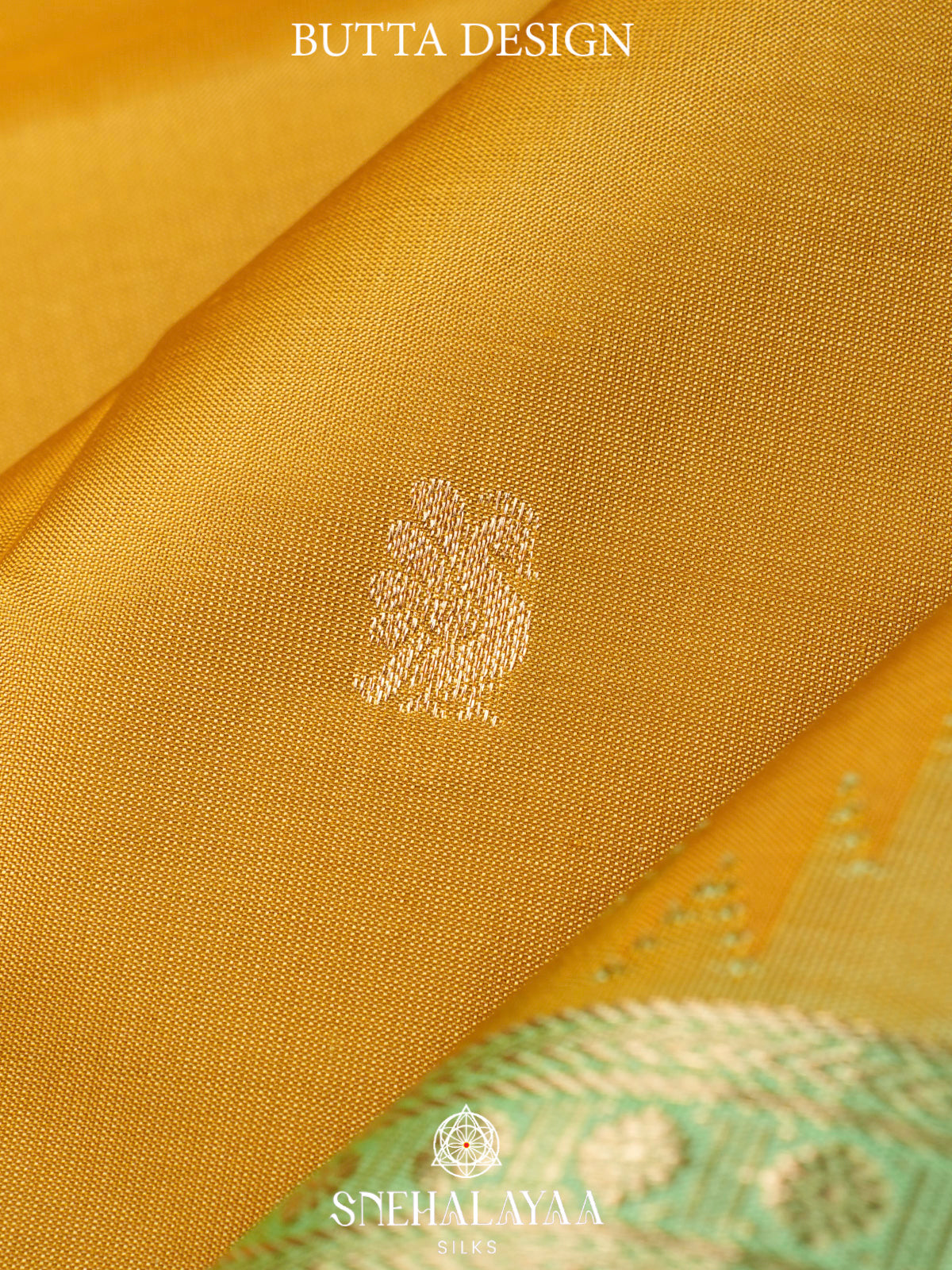 Yellow  Kanjivaram Silk Saree
