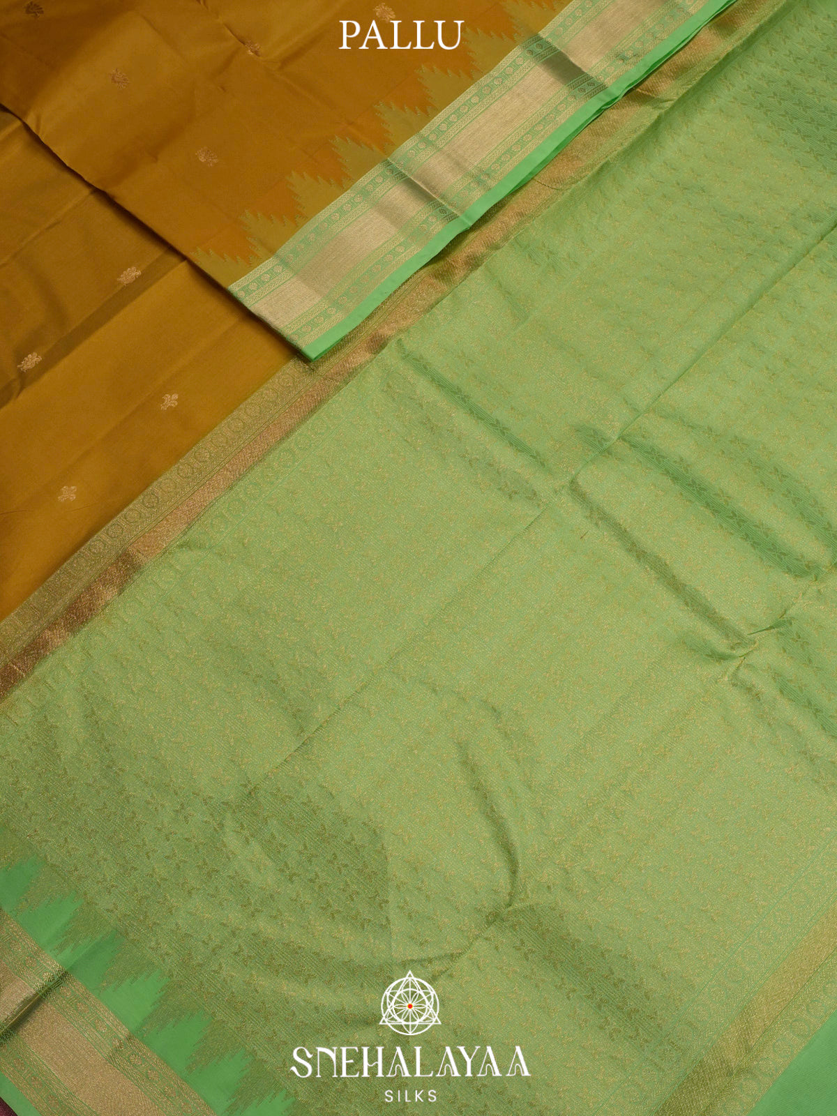 Yellow  Kanjivaram Silk Saree