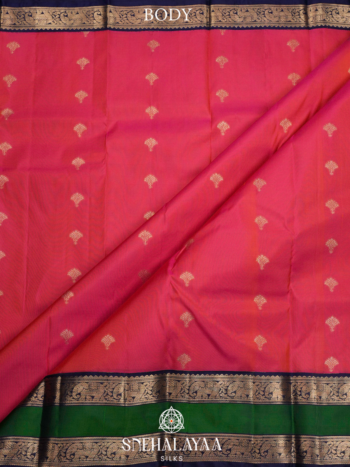 Pink  Kanjivaram Silk Saree
