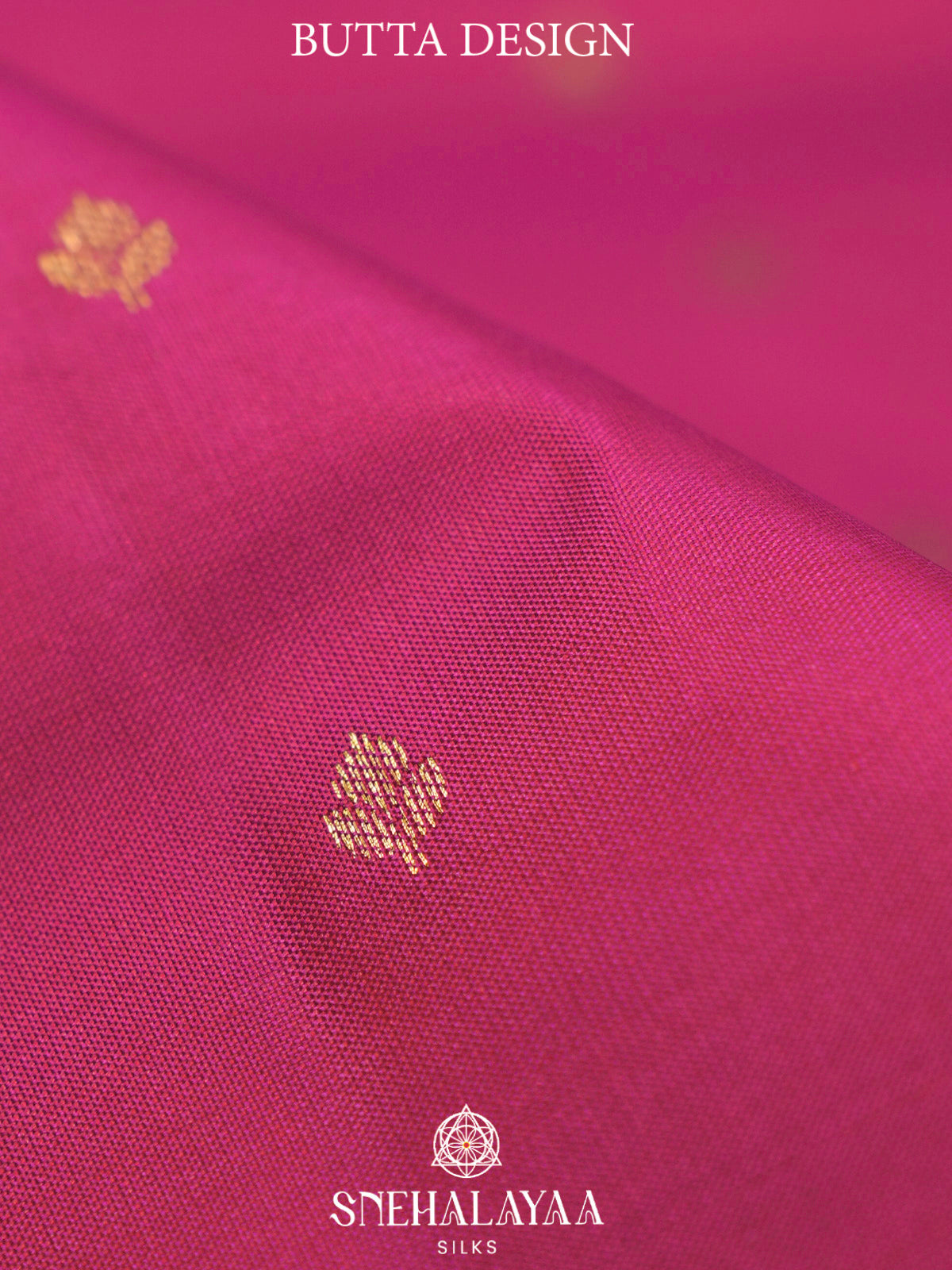 Magenta Pink  Kanjivaram Silk Saree