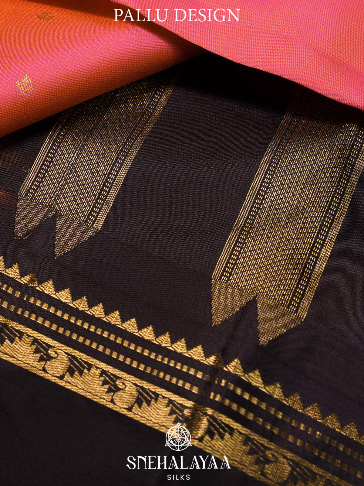 Peach  Kanjivaram Silk Saree